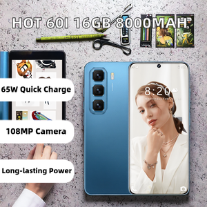 Teléfono Infinix <span class=keywords><strong>Hot</strong></span> 60i de Alto Rendimiento, 16 GB de RAM, Batería de 8000 mAh, Carga Rápida de 65 W, Cámara Trasera de 108 MP HD, Francés/Español, Snapdragon - Product Image 3