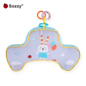 Sozzy-almohada de espuma viscoelástica para bebé recién nacido, soporte de calidad Premium