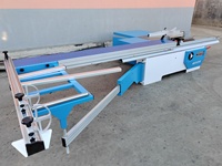 Scie à panneaux de précision pour le travail du bois, scie à table coulissante manuelle pour la découpe de MDF, contreplaqué, panneaux de particules, production de meubles