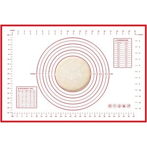 Alfombrilla de Silicona Colorida para Amasar, de Grado Alimenticio, con Escala, para Hornear en Casa, Repostería, Decoración de Pan - Product Image 6