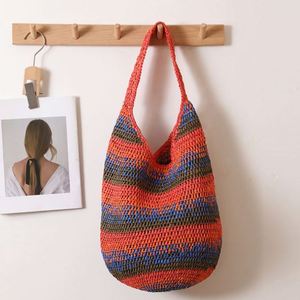 Nouvel Arrivage Été 2025 – Sac Fourre-Tout Grande Capacité Tendance en Paille pour l'Épaule - Product Image 3