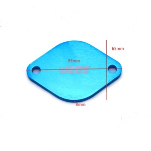 Plaque aveugle EGR en alliage d'aluminium JEGS pour Isuzu D-Max 1.9L 12-22, couvercle de soupape d'échappement - Product Image 2