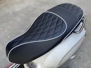 Coussin de Siège de Moto en Cuir PU Confortable Accessoires pour VESPA SPRINT 150 toute l'année - Product Image 2