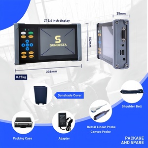 Échographe sans ventilateur à gestion thermique avec boîtier en aluminium <span class=keywords><strong>de</strong></span> 35 mm, 8 Go <span class=keywords><strong>de</strong></span> stockage <span class=keywords><strong>de</strong></span> fichiers pour les échographies <span class=keywords><strong>de</strong></span> gestation porcine, modèle A20 - Product Image 5