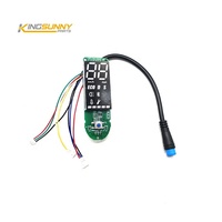Tableau de bord à affichage LED pour scooter électrique Xiaomi M365 Pro Accessoire Panneau d'interrupteur Assemblage Escooter Parts