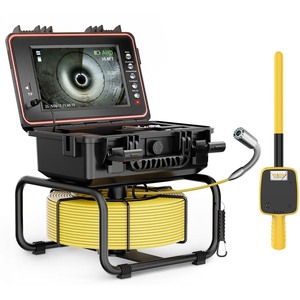Customized 1080P Self Leveling 512Hz Locator 32GB DVR <strong>Endoscope</strong> <strong>Camera</strong> Video Pipeline Pipe Drain Sewer Inspection <strong>Camera</strong> 30M - Product Image 1