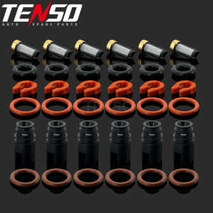 Kit de Reparación y Reconstrucción de Inyectores de Combustible TENSO 021906031B Iwp076 para Marelli Volkswagen VW Passat B3 B4 Golf III <span class=keywords><strong>2.8</strong></span>, 6 Juegos - Product Image 2