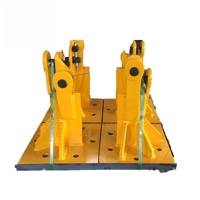 Angle de fixation réutilisable de 2 m pour grue à tour SYM, sabot d'ancrage