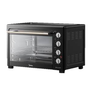 Four électrique Midea MG38CB-AA 40L, multifonctionnel, friteuse à air, grande capacité, acier inoxydable, noir - Product Image 1