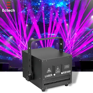 Dj Disco Club Beleuchtung Proyector Lazer Rgb 10 Watt Dj Mehrfarben-Laser Show Effect Stage Light