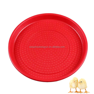 Mangeoires et abreuvoirs en plastique pour poussins, poulets de chair et cailles – Plateaux d'alimentation pour volailles - Product Image 1