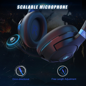<span class=keywords><strong>Casque</strong></span> <span class=keywords><strong>de</strong></span> jeu <span class=keywords><strong>sans</strong></span> <span class=keywords><strong>fil</strong></span> <span class=keywords><strong>haut</strong></span> <span class=keywords><strong>de</strong></span> <span class=keywords><strong>gamme</strong></span> SADES Whisper avec charge rapide Type C pour un réarmement rapide pendant le jeu - Product Image 3