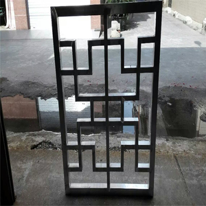 文化遺産のための伝統的な中国の窓グリル手で刻まれたアルミニウムカーテンウォール - Product Image 5