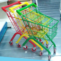 Troli Belanja Mini untuk Anak-Anak di Supermarket Grosir