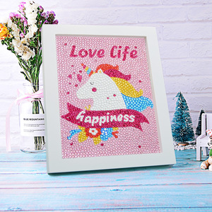 Kit Completo per Pittura Diamantata per Bambini, Materiale per Decorazione Soggiorno, Arte con Diamanti Fai-da-Te - Product Image 5
