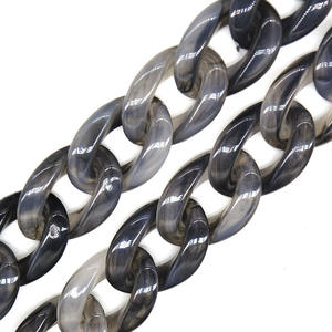 Grand collier plat en acétate acrylique, <span class=keywords><strong>chaîne</strong></span> de <span class=keywords><strong>lunettes</strong></span> de soleil, porte-<span class=keywords><strong>lunettes</strong></span>, grosse <span class=keywords><strong>chaîne</strong></span> de <span class=keywords><strong>lunettes</strong></span>, <span class=keywords><strong>tendance</strong></span> <span class=keywords><strong>2022</strong></span> - Product Image 3