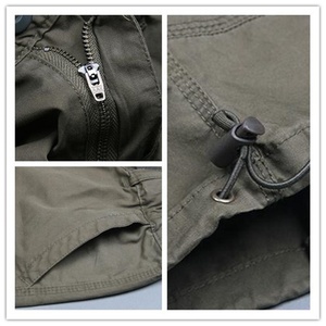 Long Length Cargo Shorts Men Summer Casual Cotton Multi Pockets Hot Breeches Cropped Trousers Camouflage Shorts 5XL - Product Image 6