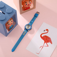 Bomache – montre à quartz analogique en alliage de cuir PU pour enfants, style tendance 9922