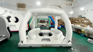 Isla Flotante Inflable Modular Lilytoys con Toldo, Plataforma <span class=keywords><strong>de</strong></span> <span class=keywords><strong>Muelle</strong></span> para Yates con Certificación CE - Product Image 3