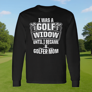 Camiseta de manga larga promocional para la esposa golfista, ideal para la esposa activa. - Product Image 3