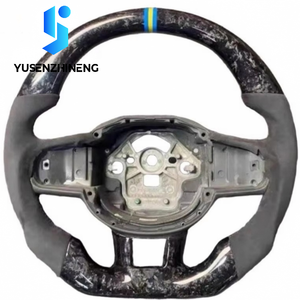 พวงมาลัย R-design คาร์บอนไฟเบอร์ฟอร์จและหนังแท้ สำหรับ <span class=keywords><strong>Volvo</strong></span> V60/S40/XC40/V70/XC60/XC90/XC70/S60/C30/S90/<span class=keywords><strong>V40</strong></span>/S80/<span class=keywords><strong>Polestar</strong></span> - Product Image 2
