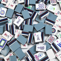 Tuiles de mahjong en acrylique transparent de haute qualité personnalisées, fabriquées à la main, modèle Xilidz Xl-008 en provenance de Chine