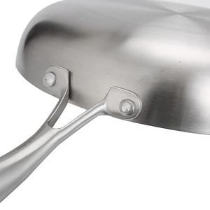 Poêle à frire en acier inoxydable 304 Poêle à frire en acier à trois plis Poêles à frire antiadhésives Ensemble de poêles de cuisine - Product Image 4