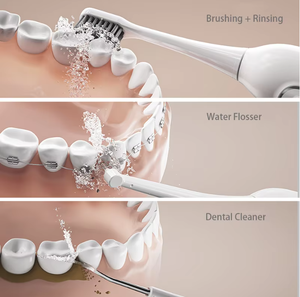 <span class=keywords><strong>Spazzolino</strong></span> Sonico Impermeabile IPX7 con LED, Setole Morbide, Pulitore a Getto per Rimozione del Tartaro, Sbiancamento Denti, Irrigatore Orale, <span class=keywords><strong>Idropulsore</strong></span> - Product Image 5