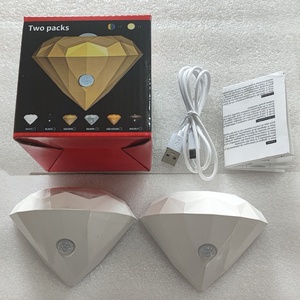 Lampe murale LED intelligente rechargeable à détecteur de mouvement pour intérieur, petite, à fixation magnétique, idéale pour couloir et escalier - Product Image 5