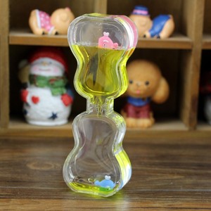 <span class=keywords><strong>Sablier</strong></span> en forme de guitare, jouet <span class=keywords><strong>liquide</strong></span> à <span class=keywords><strong>huile</strong></span> et à eau - Product Image 3