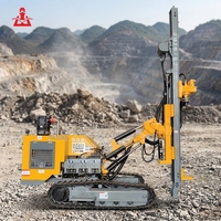 Foreuse DTH séparée KG550 115-254 mm à économie d'énergie, efficace pour le forage minier et les trous de dynamitage