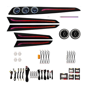 ไฟแอมเบียนท์แบบไดนามิกสำหรับรถยนต์เมอร์เซเดสเบนซ์ <span class=keywords><strong>W204</strong></span> C-Class ปี 2008-2014 ชุดอัพเกรดไฟ LED ภายในรถยนต์ - Product Image 2