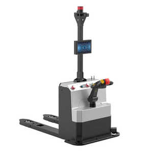 Chariot élévateur électrique 1.5T avec empileur de palettes d'entrepôt de batterie au lithium à chargement automatique Cric de palette électrique de levage réglable - Product Image 3