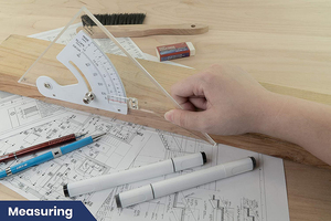 Bview nghệ thuật có thể điều chỉnh 10 inch tam giác đồng bằng cạnh Cai Trị cho soạn thảo kiến trúc sư kỹ sư - Product Image 4