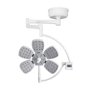 LED500 Hanging Surgical Light LED Shadowless Surgical Light 5 Petal Operating Lamp