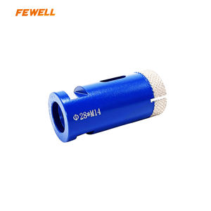 สว่านเจาะแกนหินแกรนิตคอนกรีตคอนกรีต28มม. แกน M14 arix รูปดอกไม้แบบสุญญากาศดีไซน์ใหม่ - Product Image 3