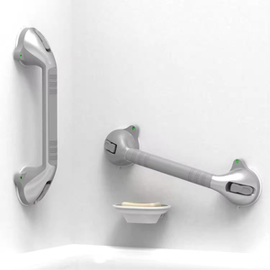 <strong>Suction</strong> Shower <strong>Grab</strong> Bar Installation Steady Handle 17 Inch <strong>Grab</strong> <strong>Rails</strong> Handrail Handicap Safety <strong>Grab</strong> Bar <strong>Rails</strong> for Bathtub - Product Image 2
