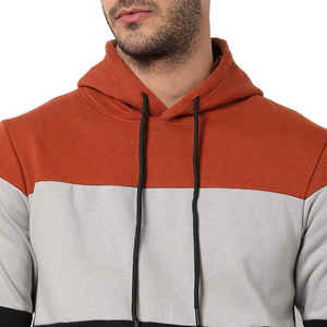 Precios al por mayor, sudaderas con capucha con logotipo personalizado, ropa de invierno, color liso, hombres, algodón/poliéster, transpirable, ecológico - Product Image 5