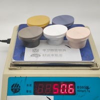 Bouchon papillon à tête large 24/410, surface givrée, en plastique, pour emballage cosmétique