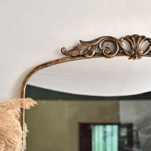 Espejo de Pared Grande con Marco Metálico Rústico Estilo Granja Vintage para Decoración de Hotel, Baño y Sala de Estar - Product Image 6