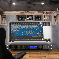 Système de contrôle de haut-parleurs actifs en métal DriveRack DSP4080 96KHz à 192KHz, 4 entrées 8 sorties, portable avec DSP FIR