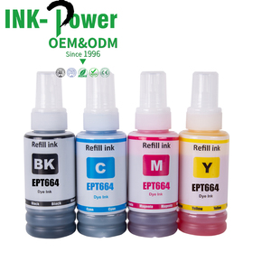 INK-POWER EPT 664 EPT 6641 Encre de recharge couleur compatible de qualité supérieure pour imprimante <span class=keywords><strong>Epson</strong></span> EcoTank L655 - Product Image 1