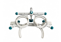 Monture d'essai universelle progressive professionnelle InnoVue Opto UTF-T4880 en titane, design réglable, optométrie, garantie 1 an