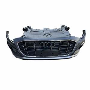 Para el conjunto de parachoques delantero <span class=keywords><strong>Audi</strong></span> Q8 Premium 2019-2024, parachoques delantero equipado con amplificador de Metal de rejilla de ventilador de radiador - Product Image 4