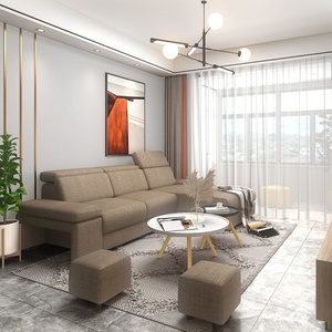 Ensemble de canapés modernes de bonne qualité, meubles de salon, confortables et élégants, canapé de bureau pour zone de réception - Product Image 1