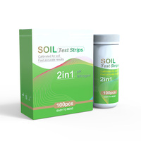 Vente chaude usine sceller directement les bandelettes de test de sol 2 en 1 bandelettes de test de nitrate azote