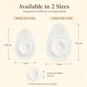 Protège-tétons réutilisables en silicone anti-fuite pour l'allaitement – Coussinets discrets et invisibles pour la protection des mamelons après l'accouchement - Product Image 5