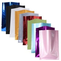 Sachet en aluminium thermoscellable et résistant aux odeurs, sachet en aluminium pour biscuits, bonbons, poudre, emballage alimentaire, sac en mylar, imprimé sur mesure, 100 pièces