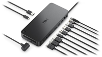 SD25 Baru Segel untuk Dell Pro Smart Dock USB-C Hub Docking Station dengan Adaptor Daya AC 180W Manajemen Armada IT