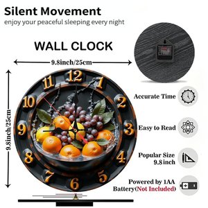 <span class=keywords><strong>Horloge</strong></span> <span class=keywords><strong>en</strong></span> <span class=keywords><strong>bois</strong></span> personnalisée 25x25cm <span class=keywords><strong>avec</strong></span> une construction de style palette <span class=keywords><strong>en</strong></span> <span class=keywords><strong>bois</strong></span> recyclé - Product Image 3